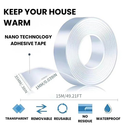 🔥Weather Stripping Door Seal Strip (15M/49.21FT)