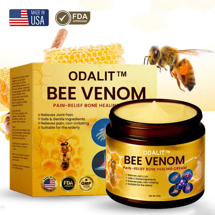 ODALIT™ Bone Healing Cream with Bee Venom for Pain Relief 🐝