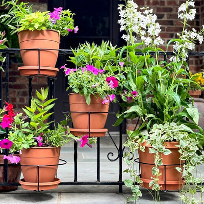 30-Second Install Railing Plant Hanger — No Tools Needed