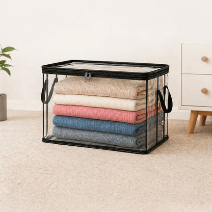 🎁 Last Day Sale 49% OFF📦Large Heavy-Duty Thick Plastic Clear Storage Bag for Clothes, Moving & Storage