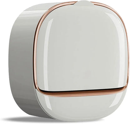 Luxury Soap Holder with Drain Tray, Waterproof Soap Dish Holder, Keep Soap Bars Dry