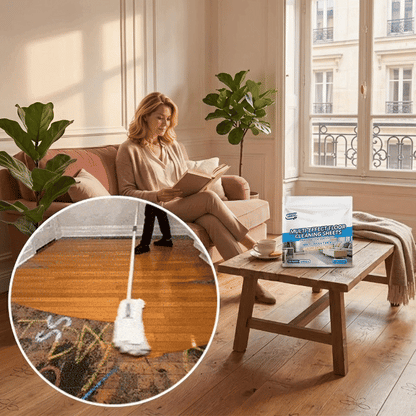 2026 Upgrade: Multi-Surface Dissolving Floor Cleaner Tablets | Pet & Kid Safe