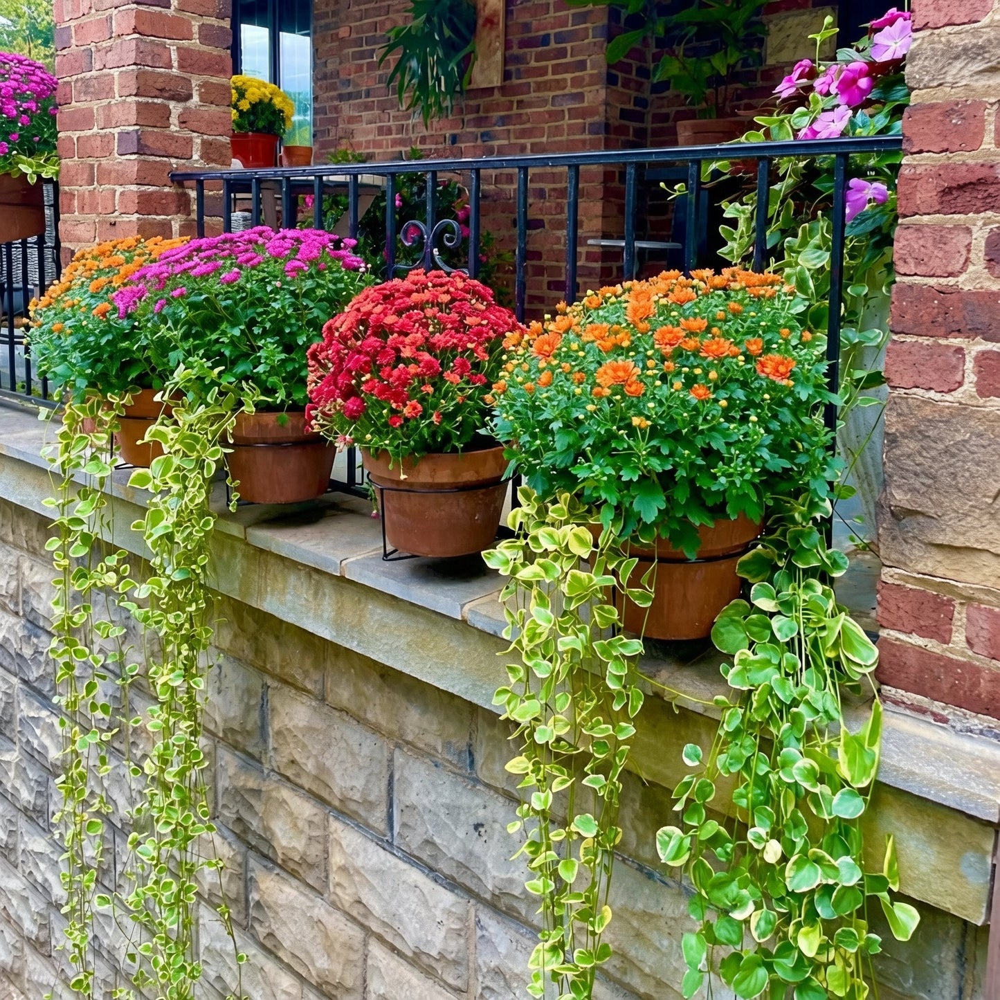 30-Second Install Railing Plant Hanger — No Tools Needed