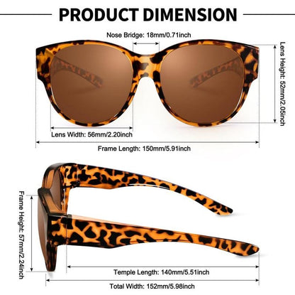 🔥LAST DAY - 🕶2026 New Oversized Cat Eye Sunglasses Polarized UV400 Protection