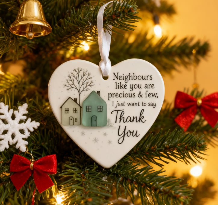 🦋Friends Are Angels Sea Glass Butterfly Christmas Ornament