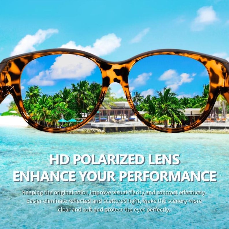 🔥LAST DAY - 🕶2026 New Oversized Cat Eye Sunglasses Polarized UV400 Protection