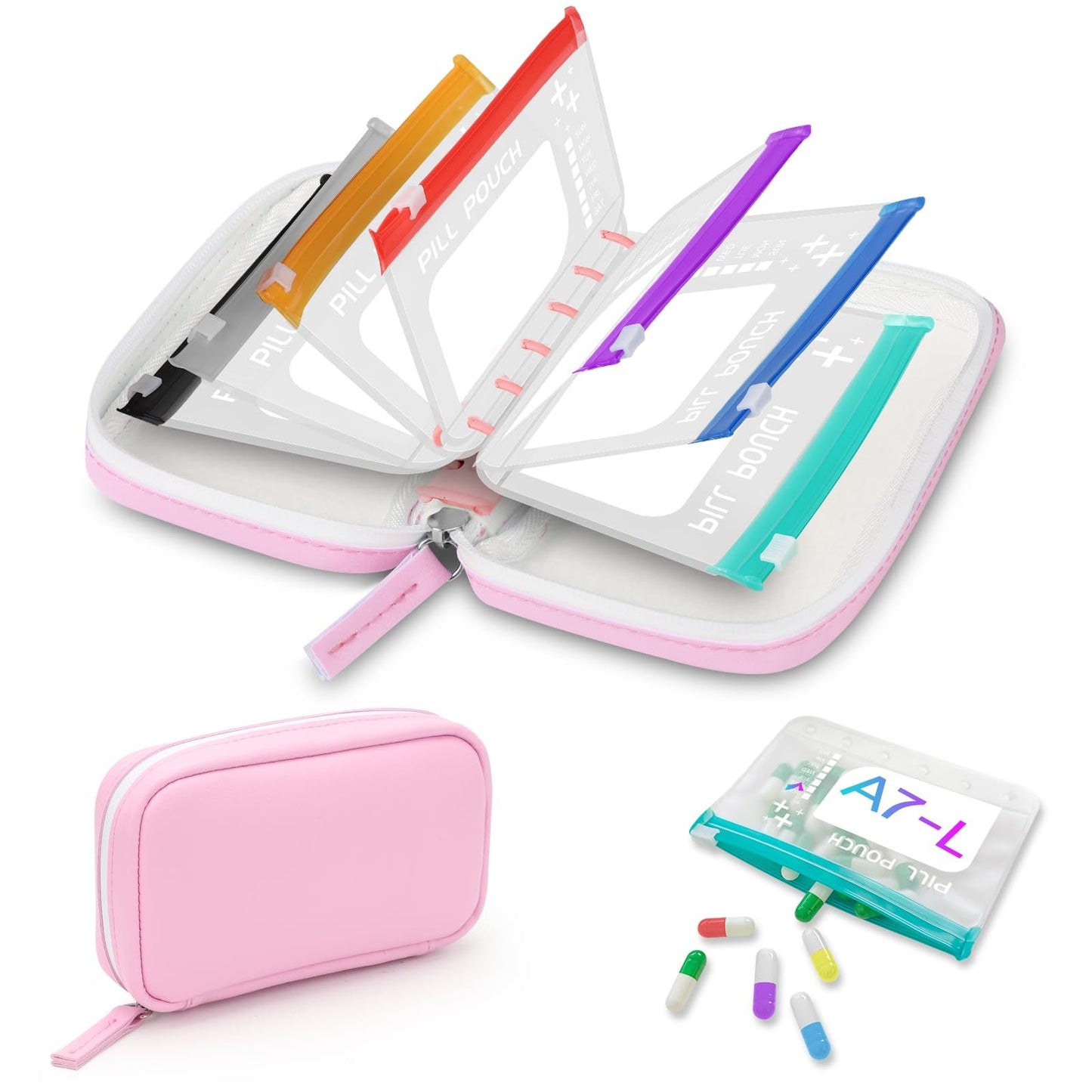 Waterproof Pill Pouch Set