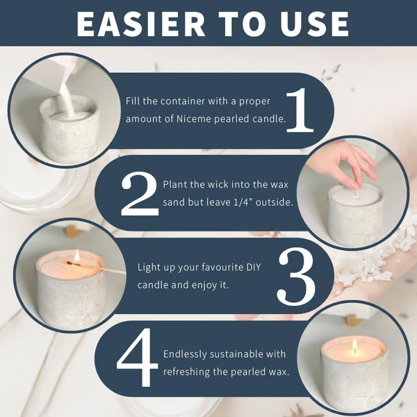 2025🔥Trendy Pearl Bead Candles – Light Up Every Moment with Colorful Brilliance!