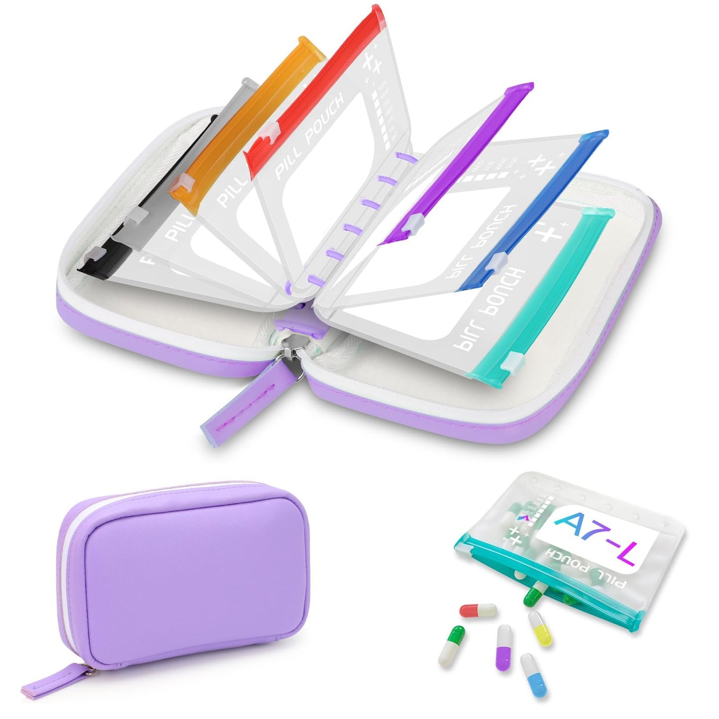 Waterproof Pill Pouch Set