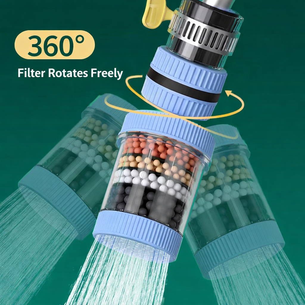 2026 Upgrade 💧 6-Layer Charcoal Faucet Filter for Fresh, Safe Water