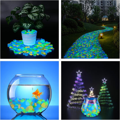 💥LAST DAY SALE 50%OFF💥🌈Colorful Glow-in-the-Dark Garden Stones