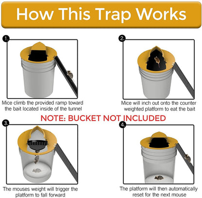 🎇2026 Spring Early Bird 30% off Promotion - Bucket Lid Mouse Trap