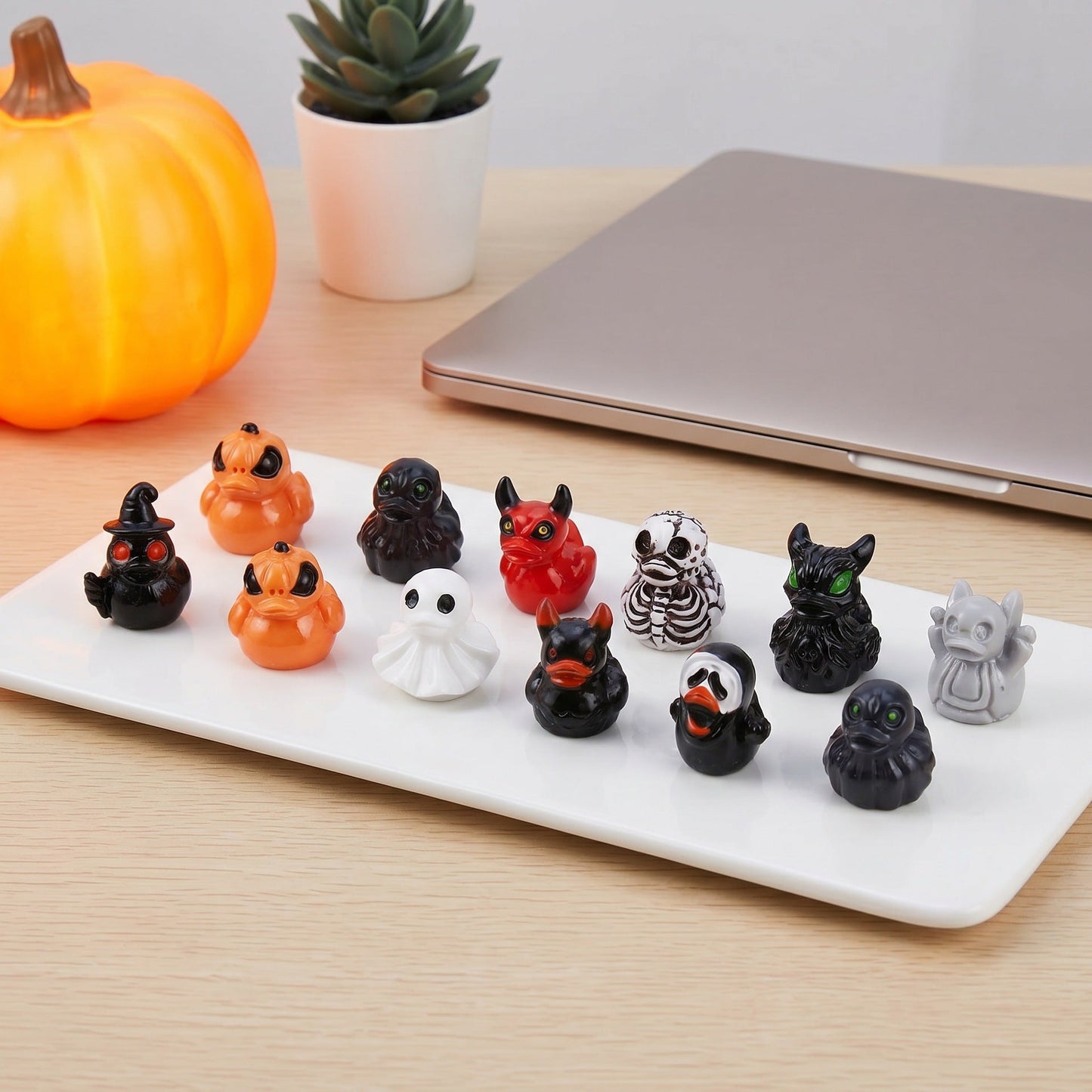 Tiny Ducks. Big Halloween Energy.
