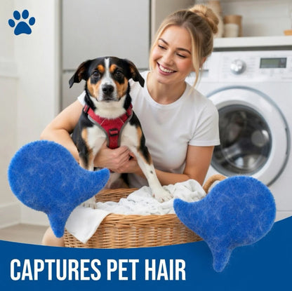 Pet Hair Laundry Catchers – Reusable Fur Removers for Washer & Dryer