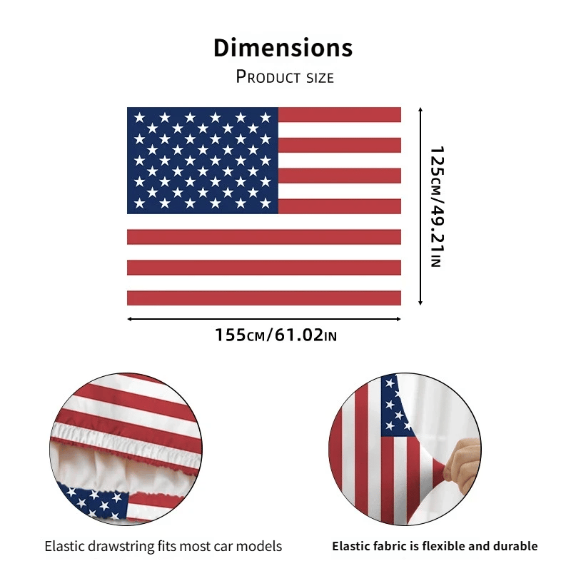 🔥 Limited Patriotic Flash Sale — American Car Hood Flag 🇺🇸 No Glue, No Tools, Installs in 1 Minute