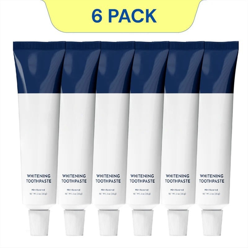🦷  Fluoride-Free Hydroxyapatite Teeth Whitening Toothpaste with Coconut Oil & Xylitol ❄️