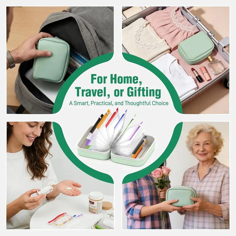 Waterproof Pill Pouch Set