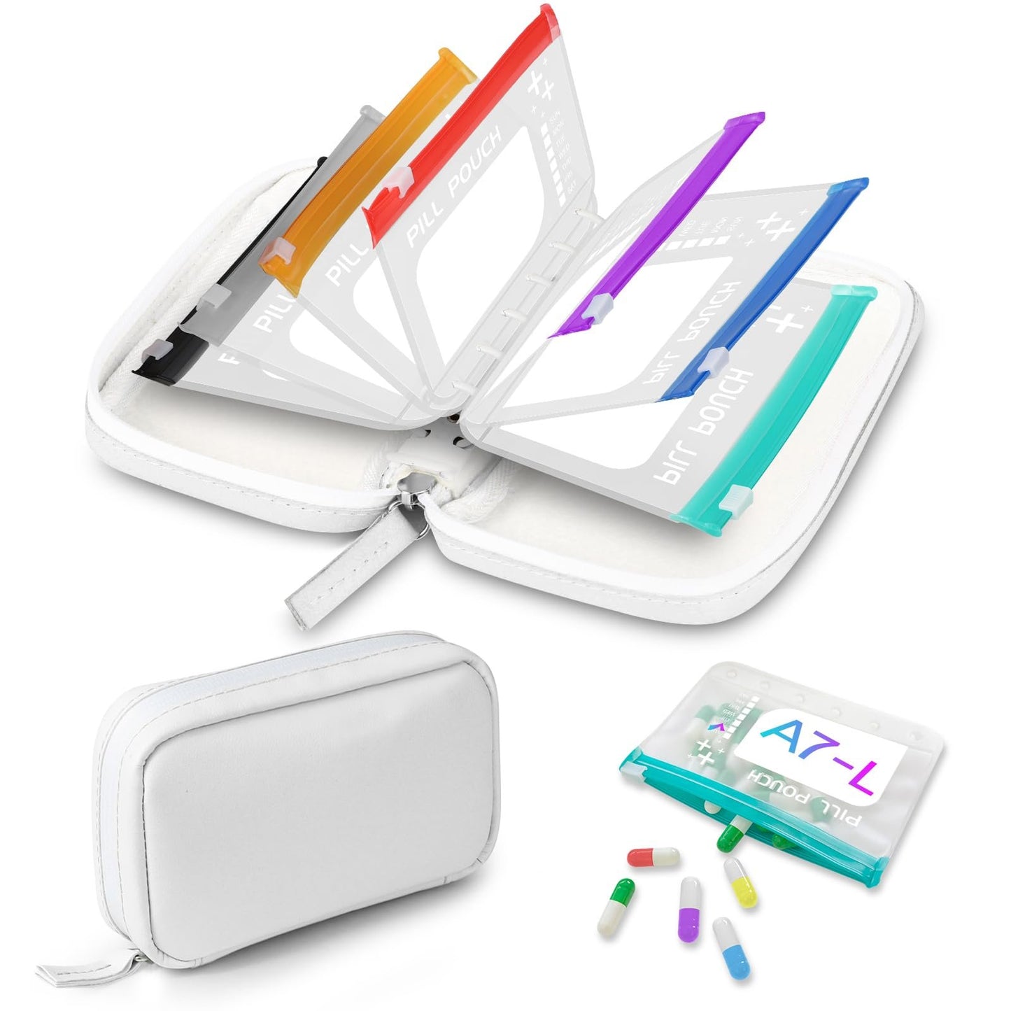 Waterproof Pill Pouch Set