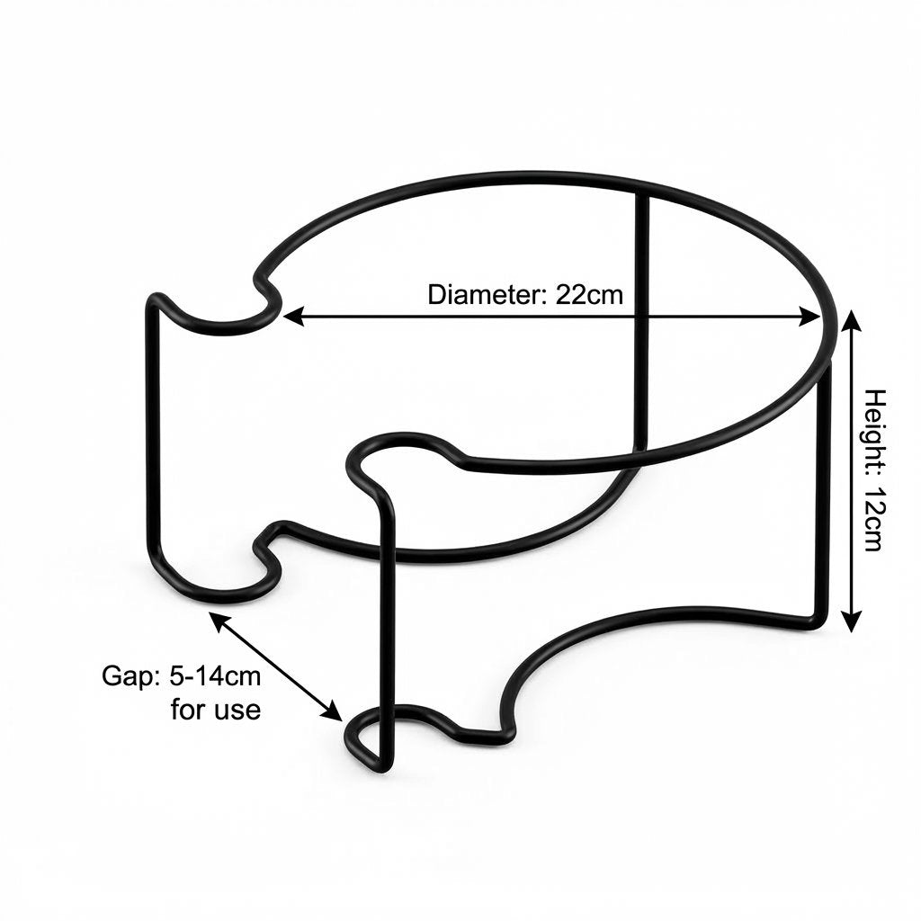 30-Second Install Railing Plant Hanger — No Tools Needed