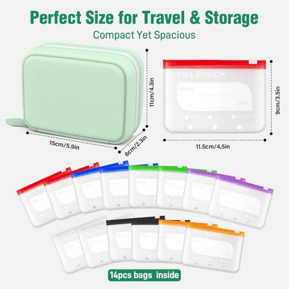 Waterproof Pill Pouch Set
