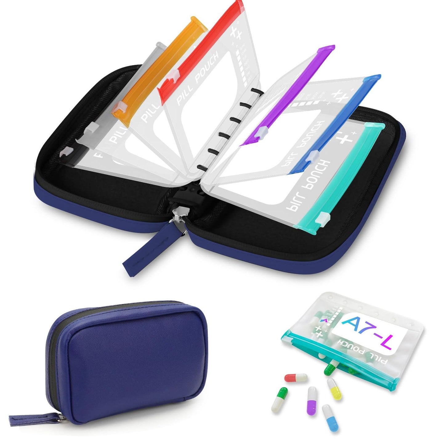 Waterproof Pill Pouch Set