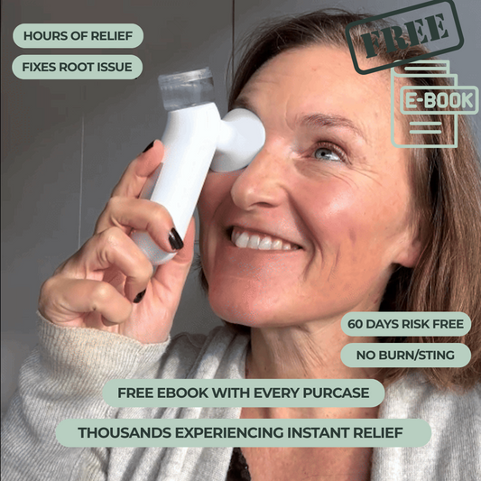Limited Time 50% OFF – Steam Therapy Wand for Dry Eyes | Clears Gland Blockages & Restores Comfort