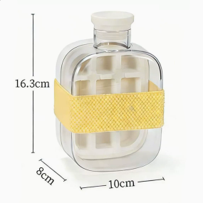 2 In 1 Ice Maker Ice Cube Bottle, Portable Ice Maker Kettle, Ice Mold Cooler Cup, Outdoor Fitness Drink Bottle