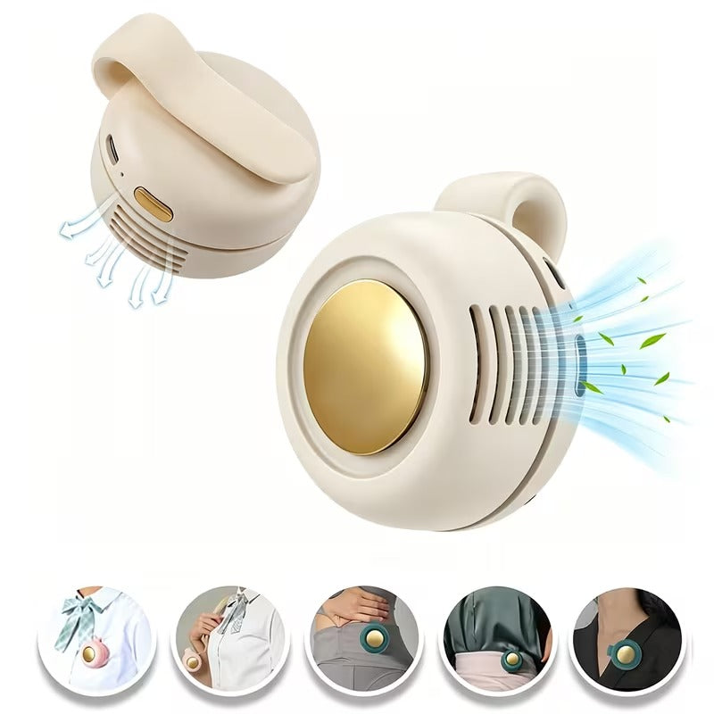 Mini Bladeless Fan – Stay Cool Anywhere