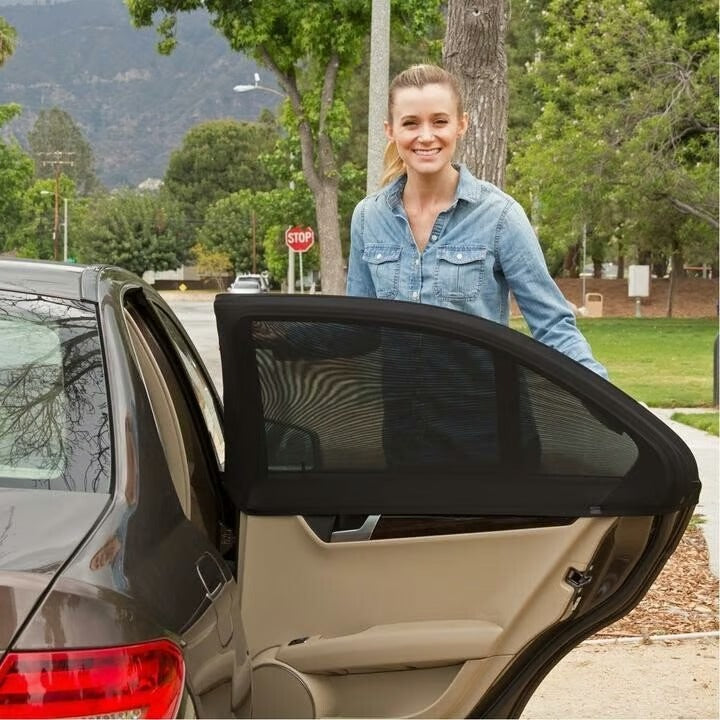 🚗 Universal Car Window Screens — Keep Your Car Cool, Comfortable & Protected
