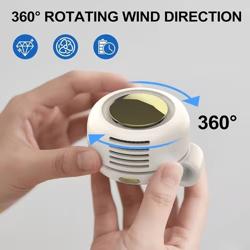 Mini Bladeless Fan – Stay Cool Anywhere