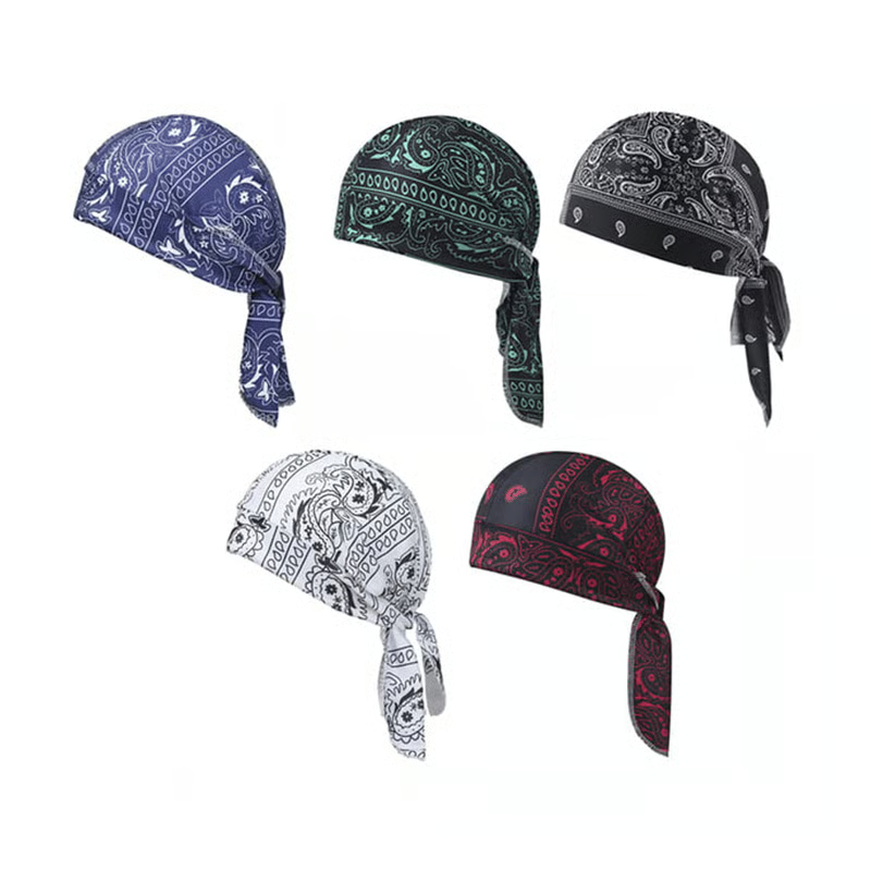 2-Pack Cooling Helmet Liner Skull Cap for Motorcycle Riders