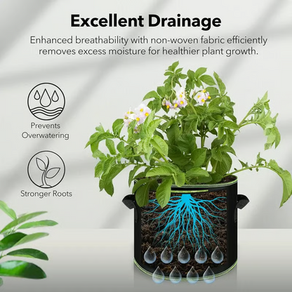 Heavy-Duty Fabric Grow Bags