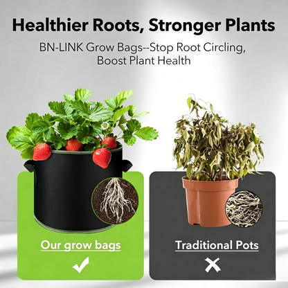 Heavy-Duty Fabric Grow Bags